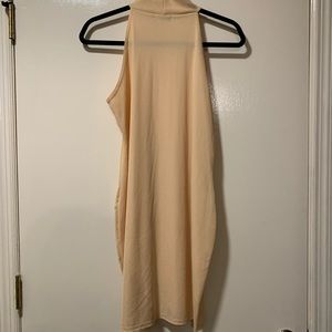 Pretty Little Thing  midi peach dress